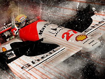 Ayrton Senna, nie vergessen von Harmannus Sijbring