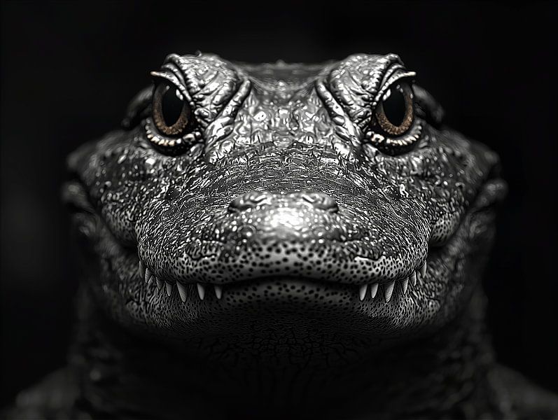Krokodil_3 von Bianca Bakkenist