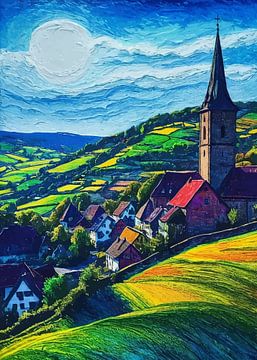 Freudenberg Stad Heldere hemel van MIROKKU