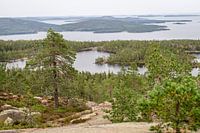 Ansichten von Schwedens hoher Küste