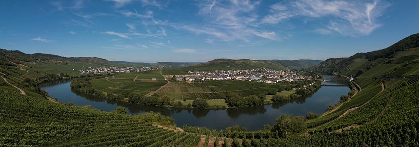 Panorama Trittenheim a. Mosel par Klaartje Majoor