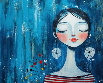 Méditation femme | Fleur femme