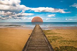 ein Spaziergang zum Meer von Jack van der Spoel