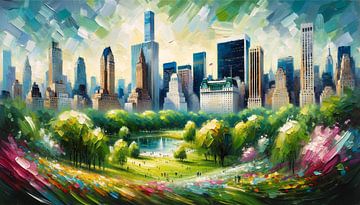 Central Park: een groene oase in de stedelijke jungle van artefacti