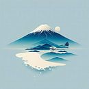 Japan in de pure vorm: een minimalistisch portret van Vlindertuin Art thumbnail