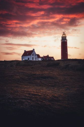 Eierland Lighthouse, Texel, The Netherlands