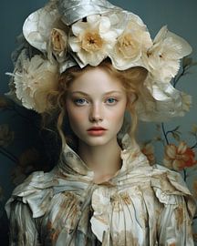 Modern portrait with a touch of vintage by Carla Van Iersel