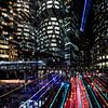Parijs La Défense bij nacht IV van Jean-Pierre Chrétien