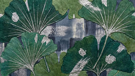 Silver Ginkgo Harmony in Shadows by Siti Zuliana