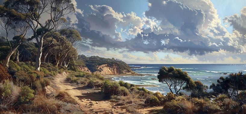 Farbenspiel am Meer von fernlichtsicht