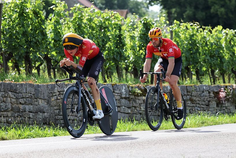 Uno X Mobility Team Tour de France und Thor Hushovd von FreddyFinn