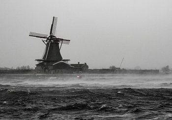 Houtzaagmolen Het Jonge Schaap Zaanse Schans