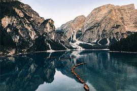 Mehr Pragser Wildsee Italien Boote von Marianne Voerman