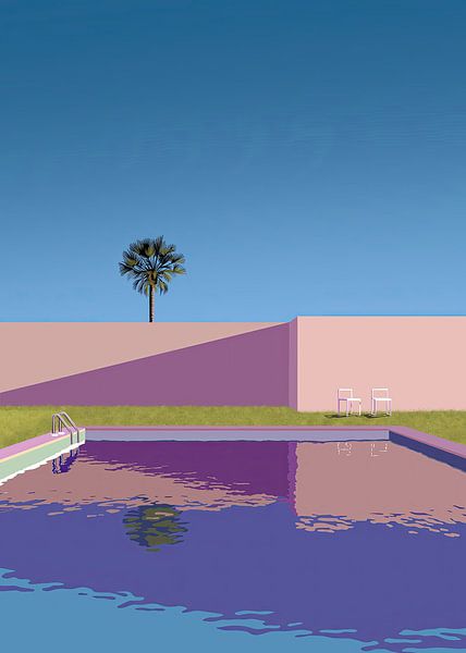 Retro Swimming Pool 1 by Khariyanul Fathoni