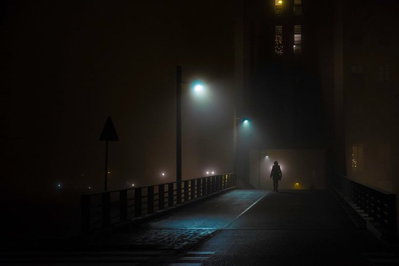 Foggy Night von Anahi Clemens