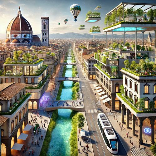 Florence - Futuristische steden