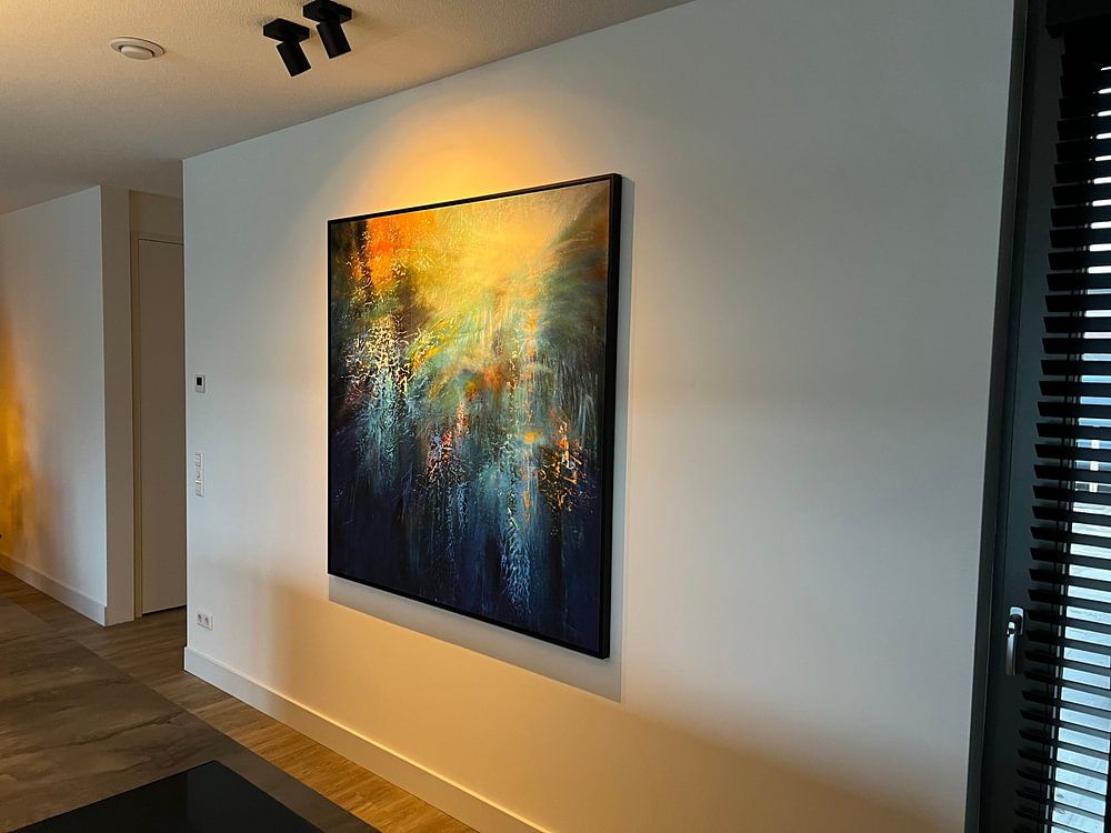 Nog een blauwe ochtend van Annette Schmucker