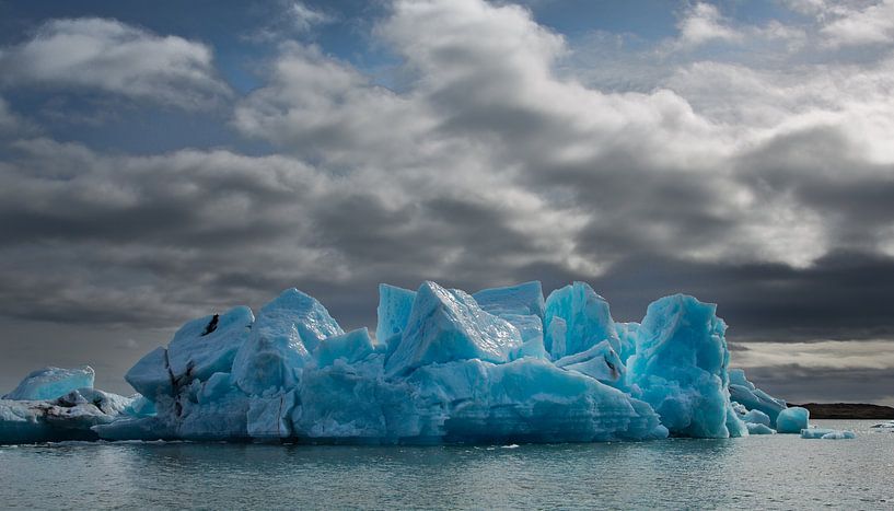Lac de glace Jokulsarlon Islande par Menno Schaefer