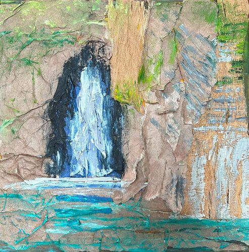 Chute d'eau sur Anne Hermanski