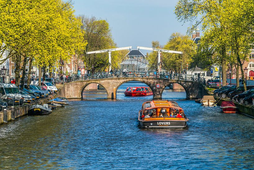 Keizersgracht in Amsterdam van Ivo de Rooij