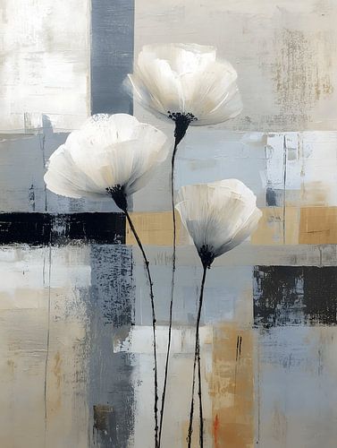 Minimalist White Flowers