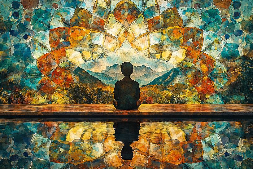 équilibre spirituel par Egon Zitter