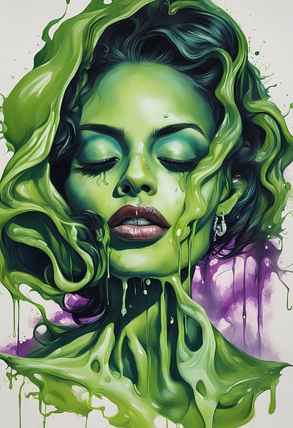 Fusion Éthérée: Beauté et Surréalisme par Sanne den Engelsman