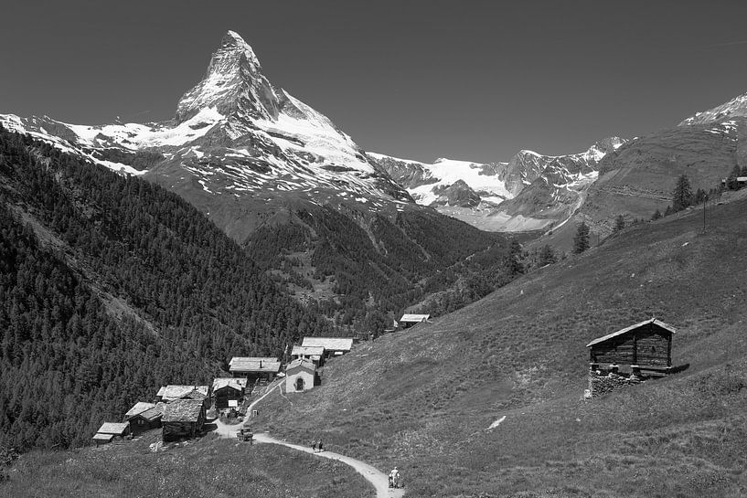 Weiler Findelen Zermatt Matterhorn van Menno Boermans