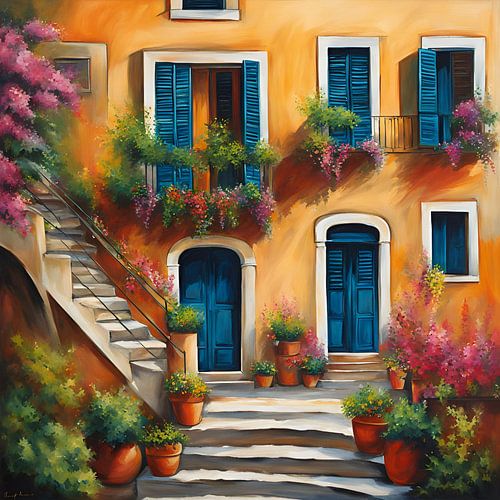 Italië Home 1.0 Schilderij