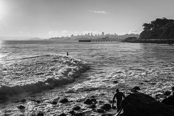 Surfen nach San Francisco von Bas Koster