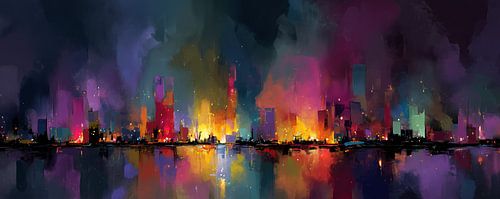city skyline | Neon Skyline