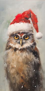 Wise Christmas Owl by Whale & Sons