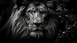 wildlife in black and white by Gelissen Artworks