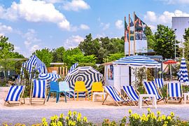 BADEN-WUERTTEMBERG : GARTENSCHAU BALINGEN - CHAISES LONGUES