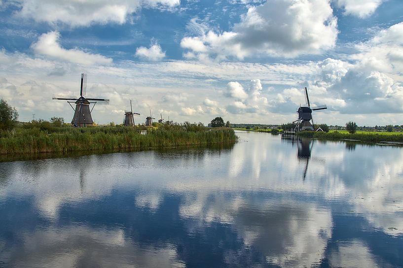 Unesco Weltkulturerbe Kinderdijk von Ad Jekel