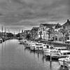 Historisch Delfshaven in zwart-wit (HDR) 2 van Rouzbeh Tahmassian