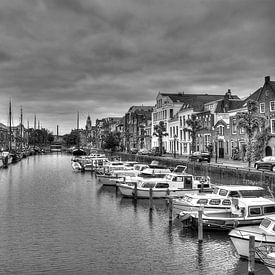 Historisch Delfshaven in zwart-wit (HDR) 2 sur Rouzbeh Tahmassian