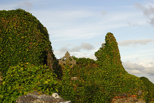 Ruïnes van de middeleeuwse kerk van Kilmacreehy