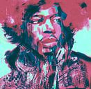 Jimi Hendrix Lets play Music Pop Art PUR von Felix von Altersheim Miniaturansicht