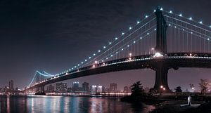 De 2 liefhebbers onder de Manhattan Bridge, Fabien BRAVIN van 1x