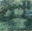 Japanische Brigade über den Seerosenteich in Giverny, Claude Monet von Meisterhafte Meister Miniaturansicht