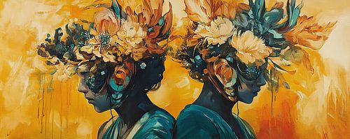 Blumen Frau | Flower Power der Frauen