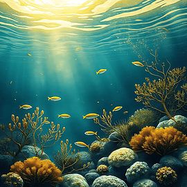 Goldene Seekuh von Stilbeeld Studio