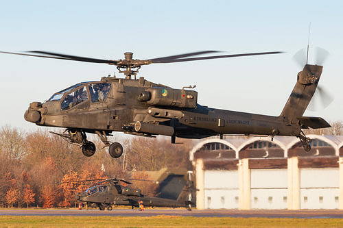 Apache helicopter ready for a new mission!