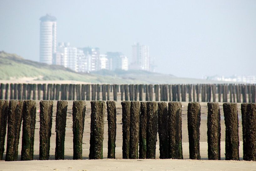 Skyline von Vlissingen von Margo Schoote