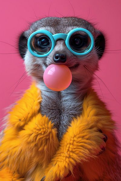 Bubblegum Fun : queue de bâton 5 par ByNoukk