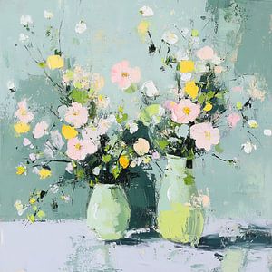 Blume und Vase