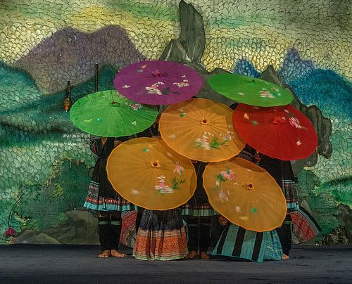 Vietnam: Danser (Cat Cat village)