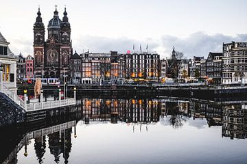 Amsterdam Winter Lights II sur Alexander Tromp