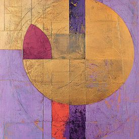 Gouden Rust | Harmonie in Paars en Goud van Zen en Meer